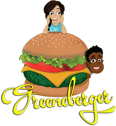 Veggie Burger Clipart Berger - The Logonom (481x446)