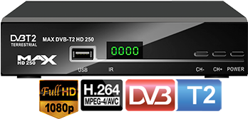 Max Hd250 Tuner Dvb-t/t2 Ev104 - Full Hd 1080p (450x577)