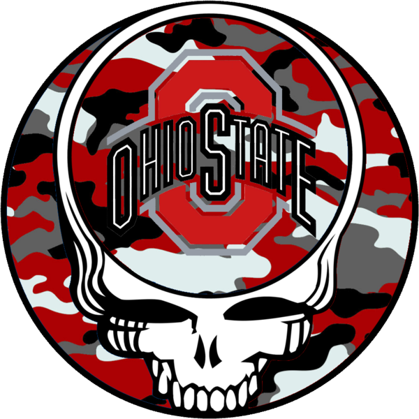 Grateful Dead Logo Ohiostate Free Images At Clker Com - Grateful Dead Steal Your Face (600x600)