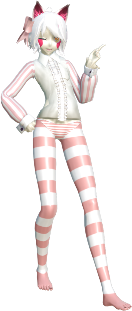 [mmd X Fnaf 2] Lulu999's Mangle Wip By Aiready - Halloween Costume (730x1095)