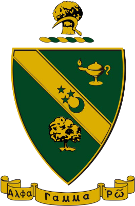 Alpha Gamma Rho Was Organized In 1908 By The Union - Alpha Gamma Rho Crest (333x500)