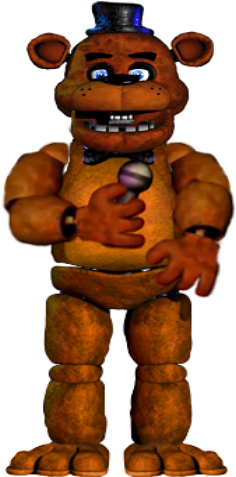 Fnaf 1 Freddy Full Body By Kingofbut On Deviantart - Fnaf 1 Freddy Full Body (350x600)