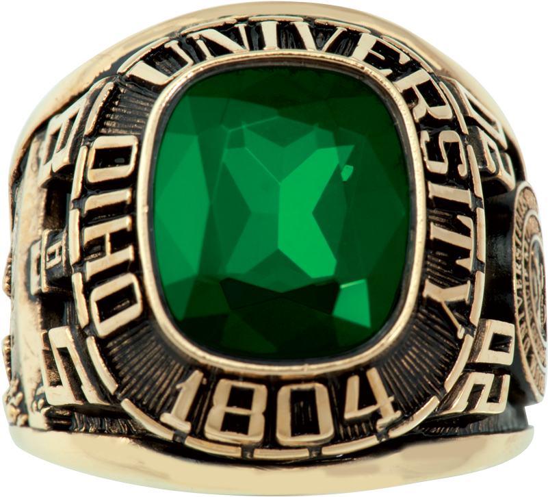 Ohio University Rings - Titanium Ring (800x800)