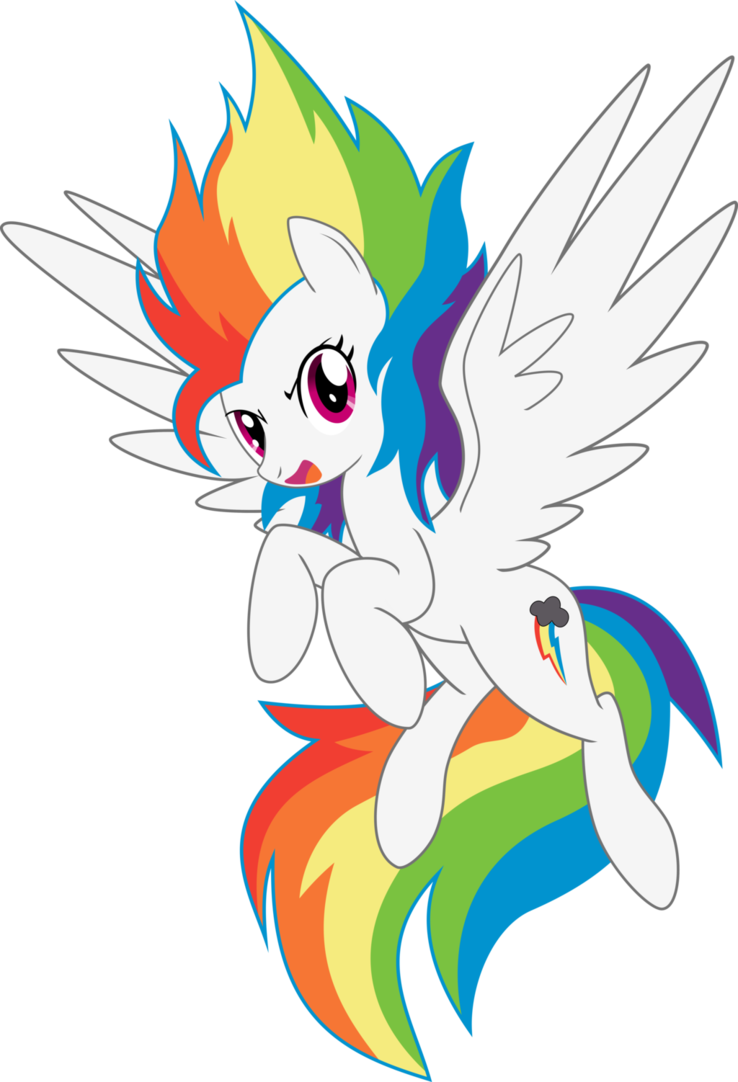 Super Rainbow Dash By Optimus97 - Super Rainbow Dash Deviantart (738x1082)