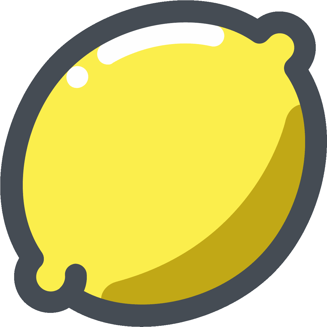 Lemon Icon - Sour Icon (1600x1600)