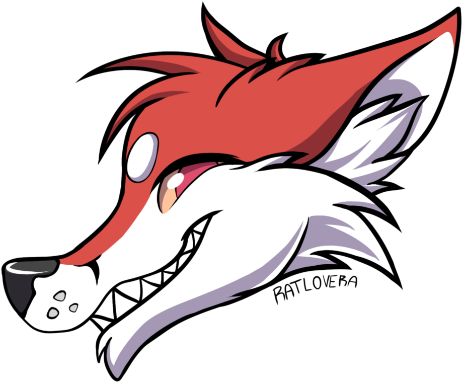 Fox By Ratlovera - Sticker (964x829)