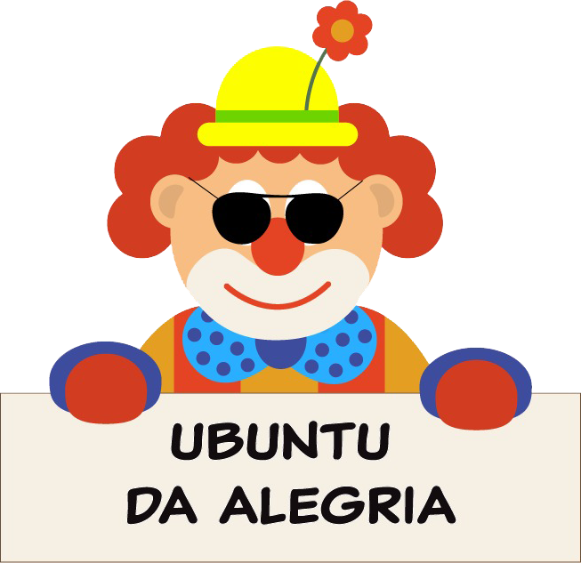 Ubuntu Da Alegria Levando De Forma Voluntária O Amor, - Clown (653x633)