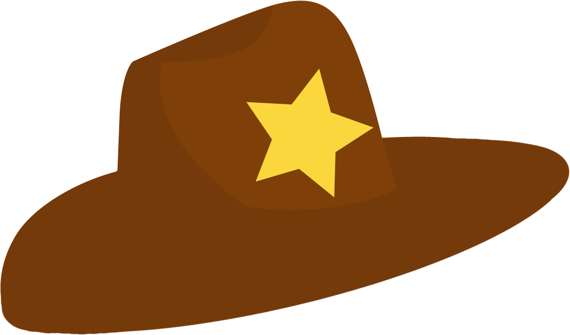 Cowboy Girl Clipart - Cowboy Hat (1145x717)