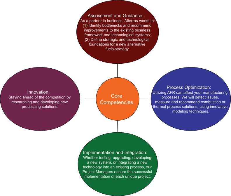 Our Center Of Excellence Is Based On The Following - Diagram (792x671)