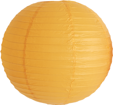 Orange Round Paper Lantern 16" - Plywood (1000x666)