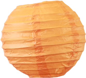 Orange Round Paper Lantern 4" - Orange Round Paper Lantern 4" (1000x666)