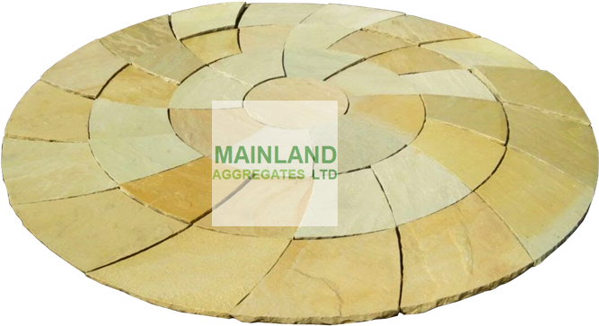 Fossil Mint Spinning Circle Shown Dry - Plywood (800x800)