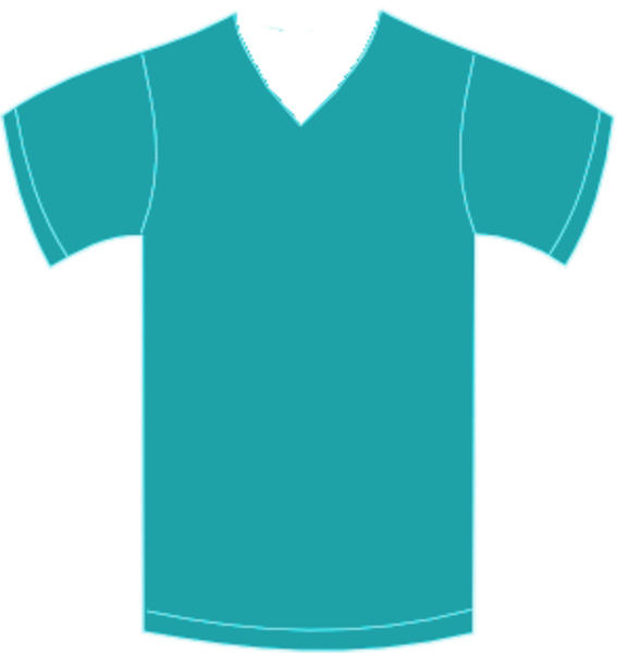 V Neck Clipart - V Neck Shirt Clipart (567x600)