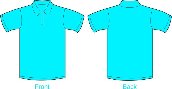 Polo Shirt Clipart Transparent - T Shirt Logo Sample (600x313)