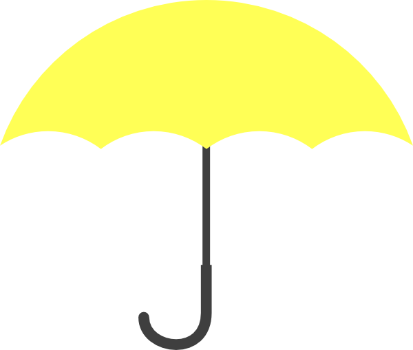 Sold Yellow Umbrella Png (600x509)