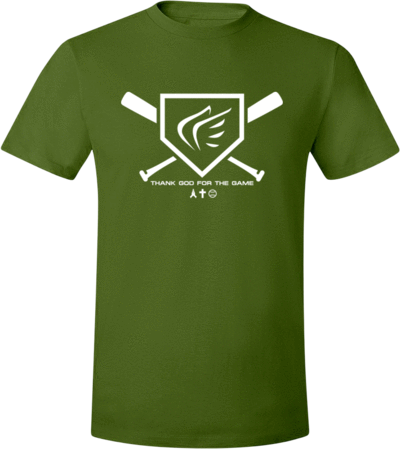 Thank God For The Game Baseball Tee - Active Shirt (400x449)