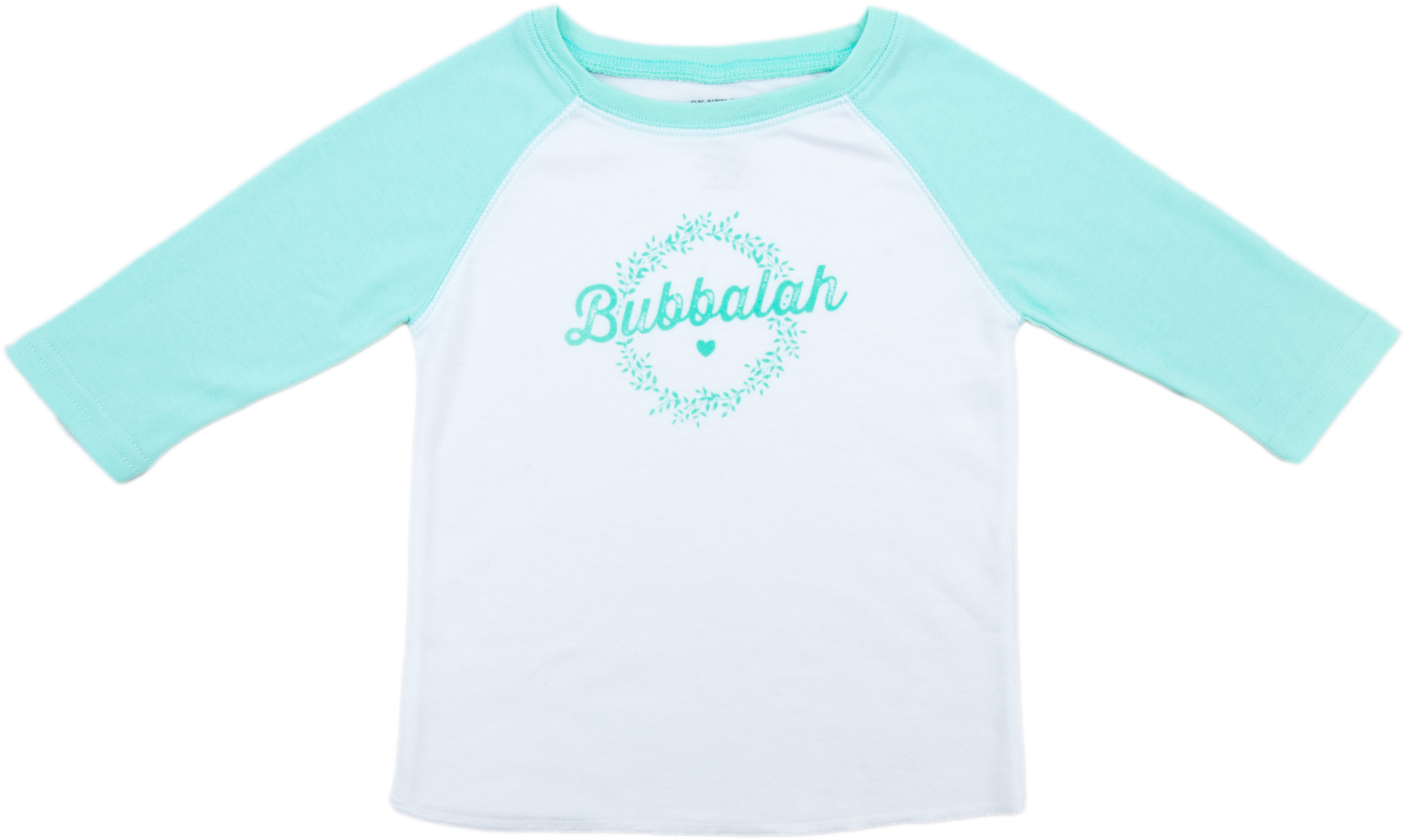 "bubbalah" Mint 2t Baseball Shirt - Active Shirt (3622x2415)