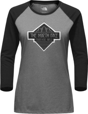 Tenaya Baseball 3/4 Sleeve T-shirt - Long-sleeved T-shirt (343x440)