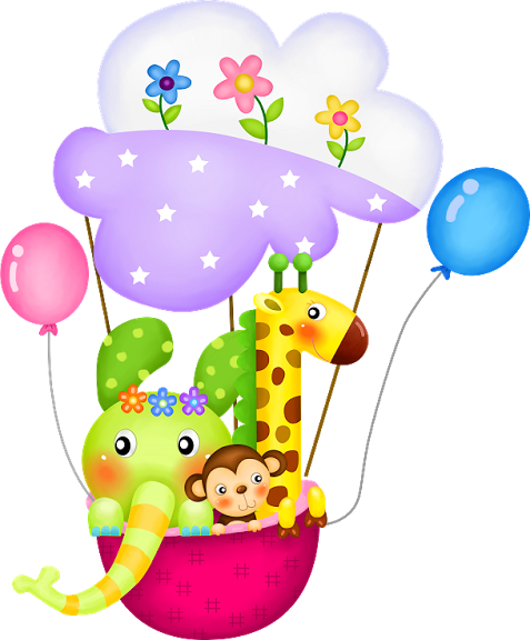 04 Imagens Png Diversas - Zoo Party 1 - Large Wall Decals Stickers Appliques (477x576)