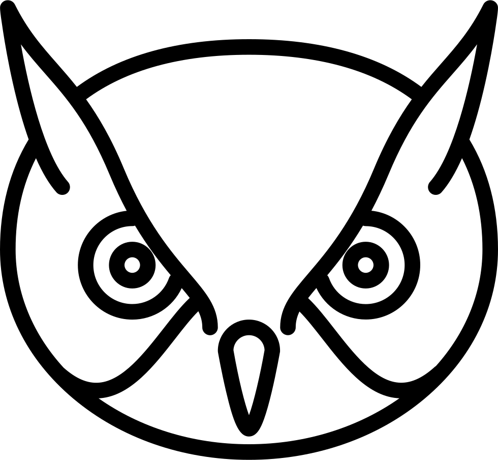 Owl Head Comments - Buho Dibujo Cabeza (980x904)