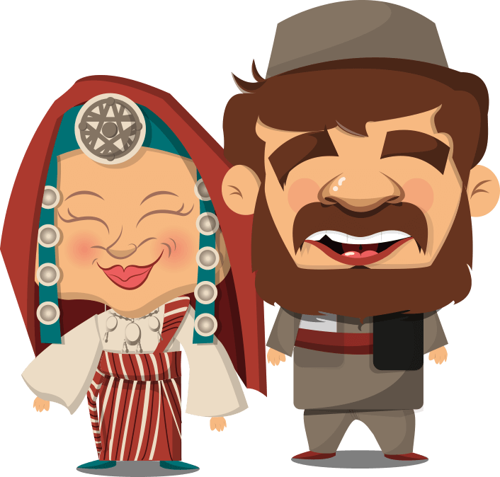 Free Funny Arab Characters For Designers To Use Them - Libya (706x674)