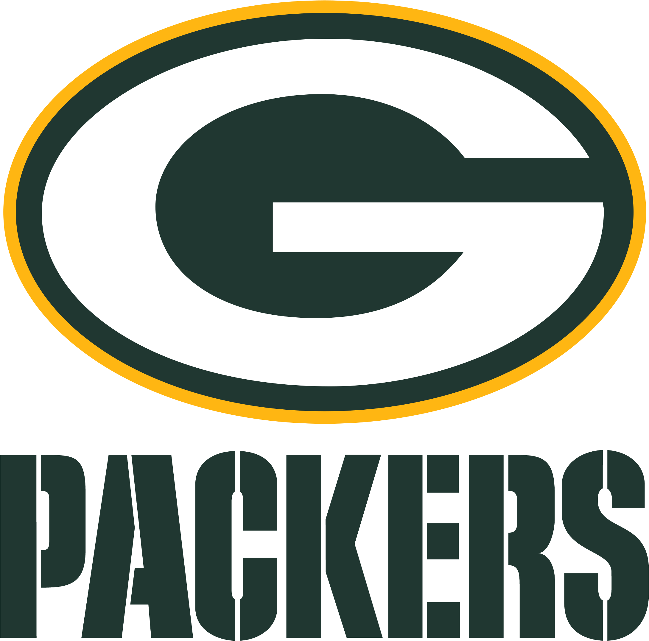 Green Bay Packers Logo Png Transparent Svg Vector Freebie - Green Bay Packers (2400x2400)