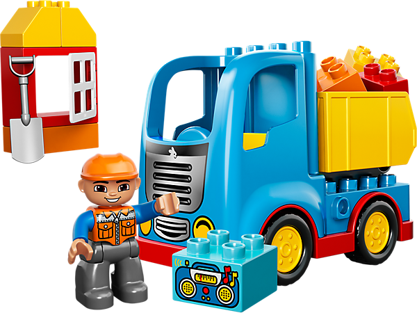 Explore Product Details And Fan Reviews For Buildable - Lego Duplo Dump Truck (600x450)