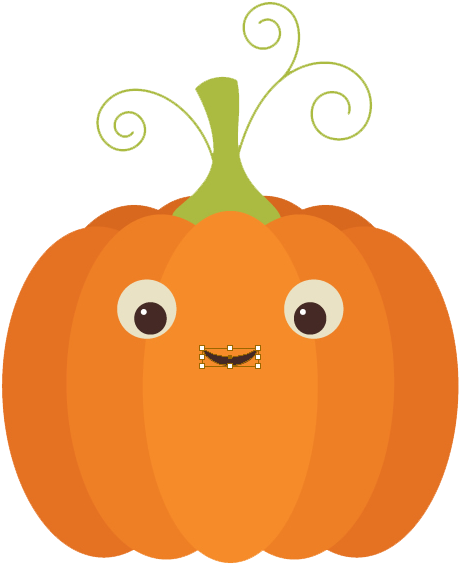 Cute Pumpkin Png File - Cute Pumpkin Png (600x600)