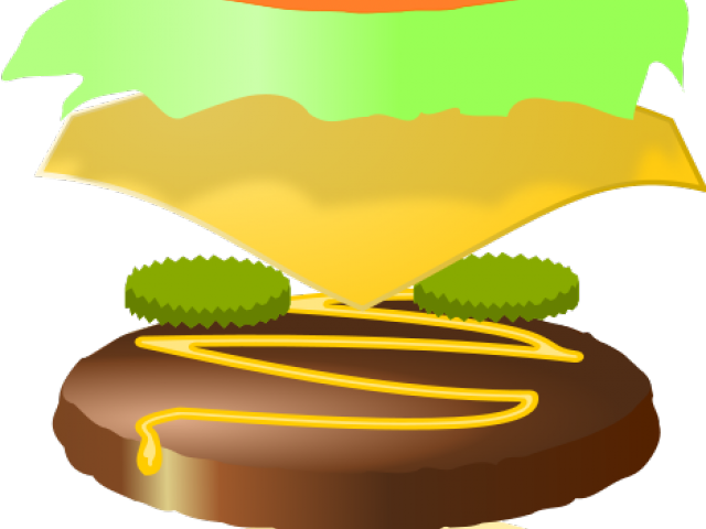 Hamburger Clipart Burger Layer - Make Your Own Burger (640x480)