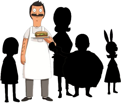 Characters - Bobs Burgers (525x432)