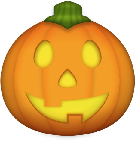 Download Pumpkin Iphone Emoji Icon In Jpg And Ai - Smiley (448x480)
