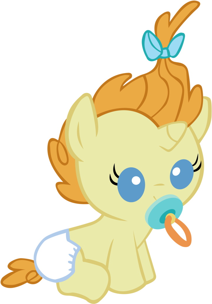 Pumpkin Cake By Legoinflatables - Cream Puff Baby Pony (748x1069)