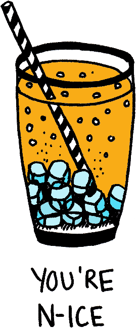 You're Nice By Seeitprintit - Sie Sind Nizza Keramik Ornament (581x800)