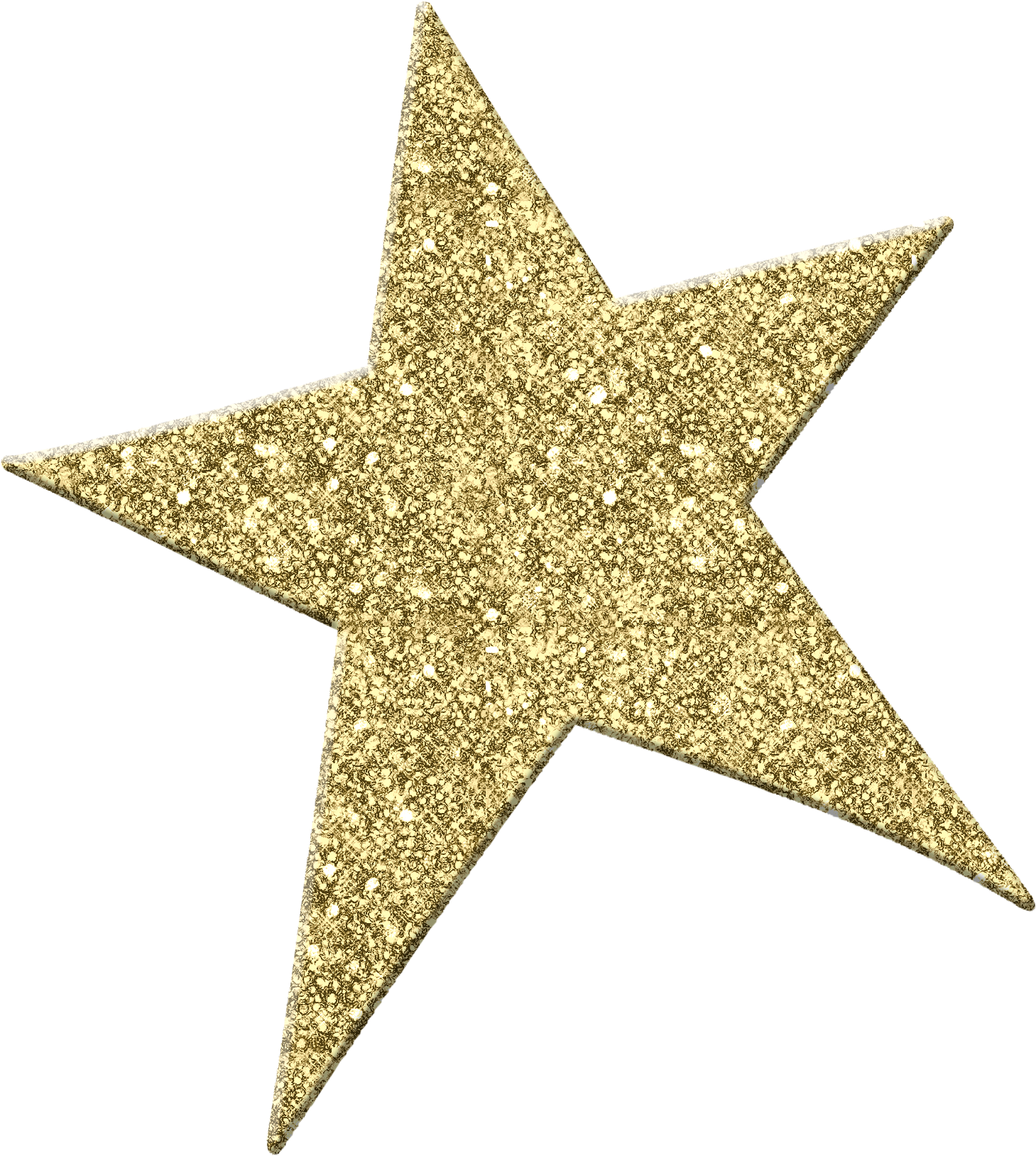 Gold Star Clipart Clipartfest - Transparent Background Glitter Star (1806x1824)