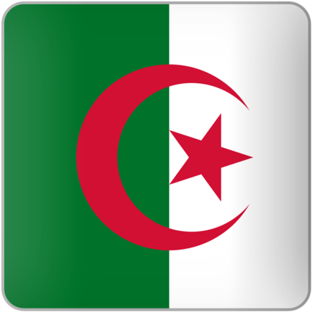 Algeria Clipart Png - Algeria Flag Icon Png (640x480)