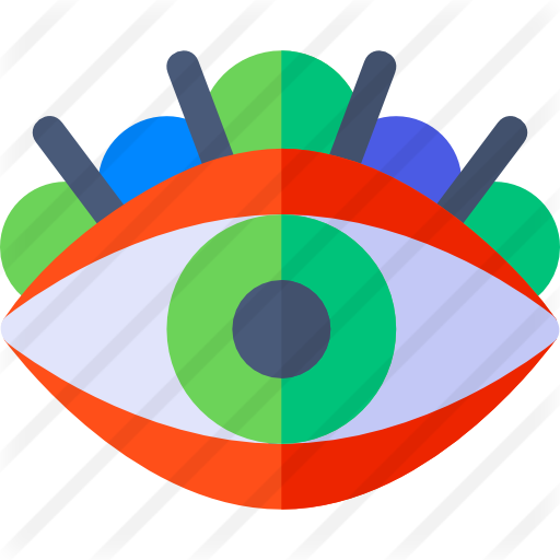 Eye Free Icon - Circle (512x512)