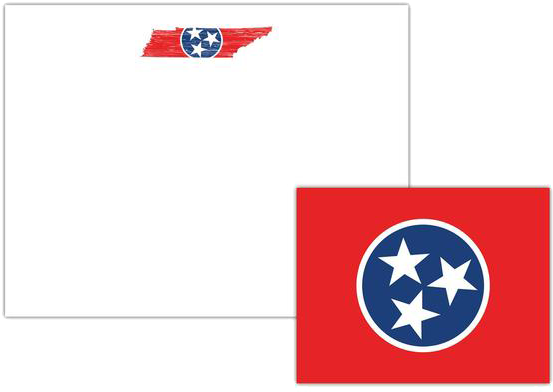 Tennessee State Card Set - Tennessee State Flag (600x600)