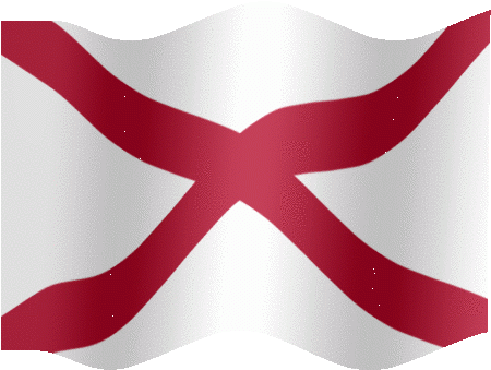 Pretty Alaska State Flag Image Animated Alabama Flag - Alabama State Flag Animated (471x338)