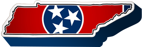 Campgrounds Near Me, Allstays - Flag Of Tennessee (500x500)