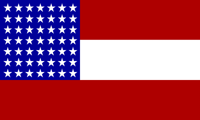 Amazing Flag Of The Confederate States Of America Pictures - 50 Star Confederate Flag (675x405)