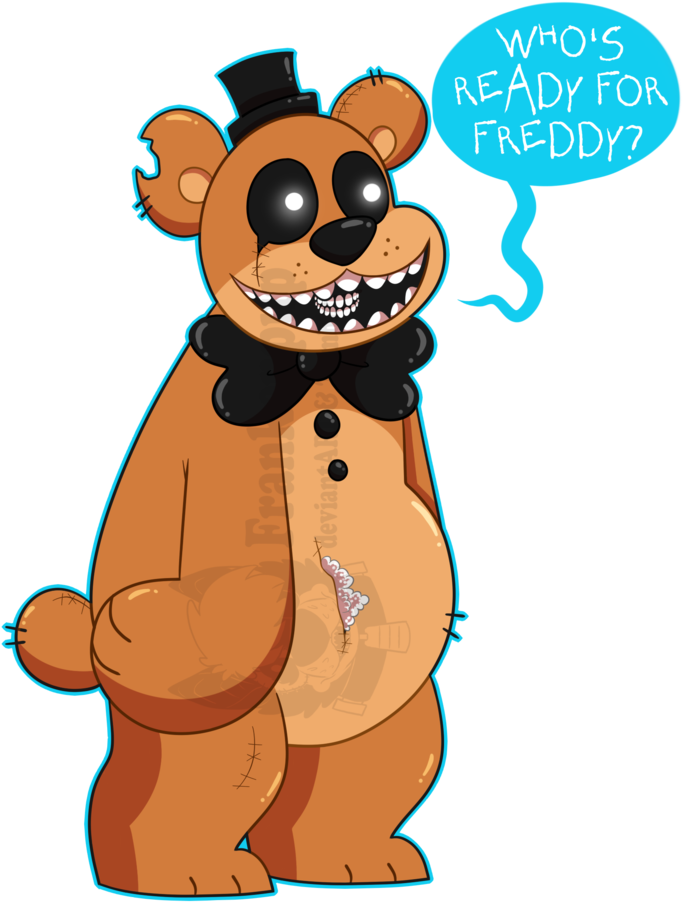 Who's Ready For Freddy By Frankenpup - Cartoon (800x915)