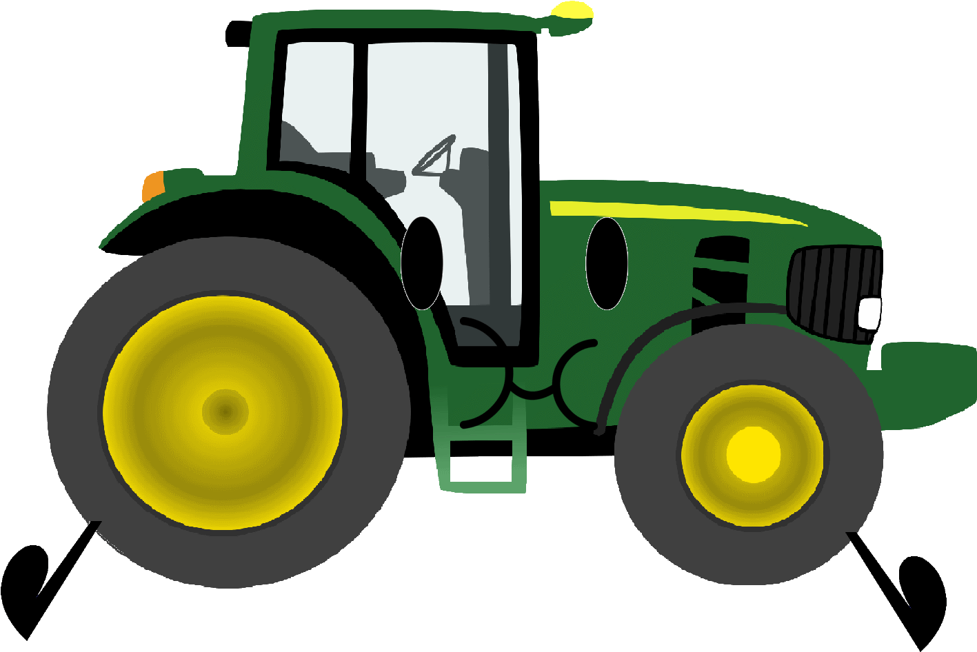 Tractor - Tractor Clipart (1561x1129)