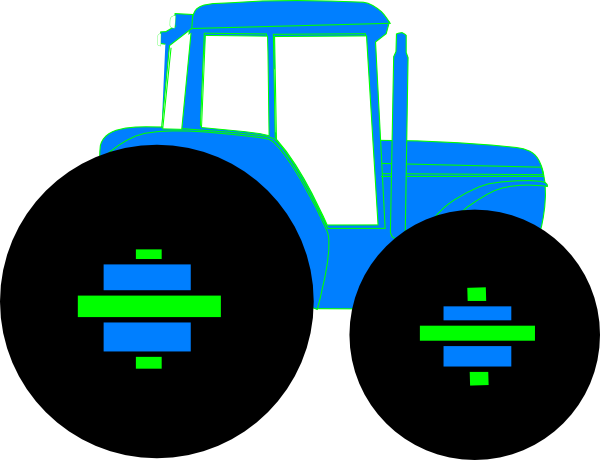 Tractor Clip Art Vector Online Royalty Free & Public - Clip Art (600x460)