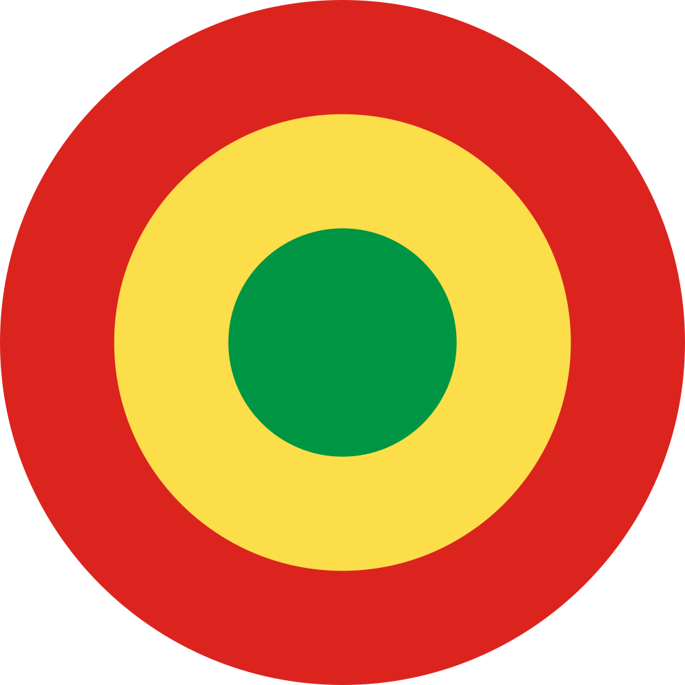 Roundel Of The Congolese Air Force - Covent Garden (1200x1200)