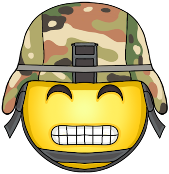 Army And Military Emojis And Stickers Messages Sticker-4 - Army (408x408)