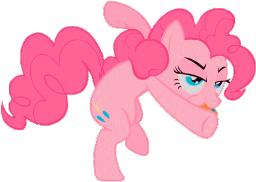 Pinkie Pie Dancing By Kennyklent - Pinkie Pie Dance Gif (600x534)