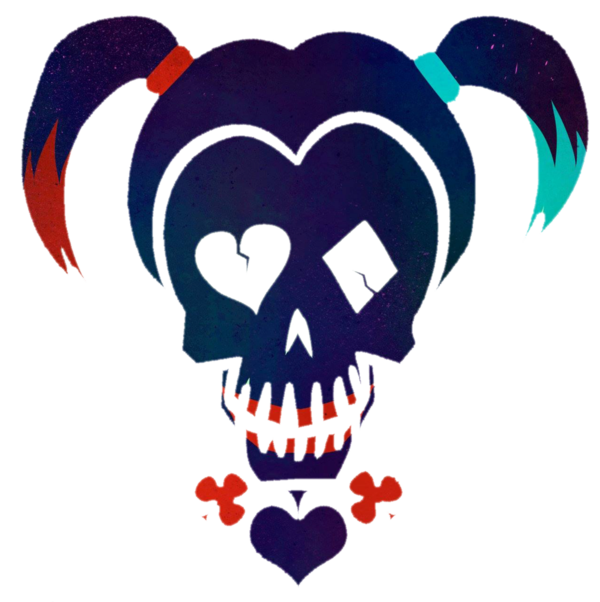 Image Result For Harley Quinn Clipart - Harley Quinn Logo Png (600x602)