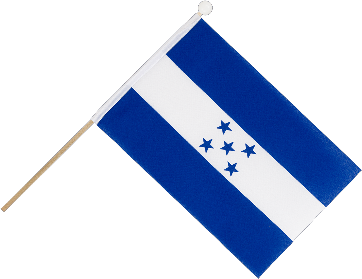 Hand Waving Flag 6x9" - Flag Of Honduras (1500x1260)