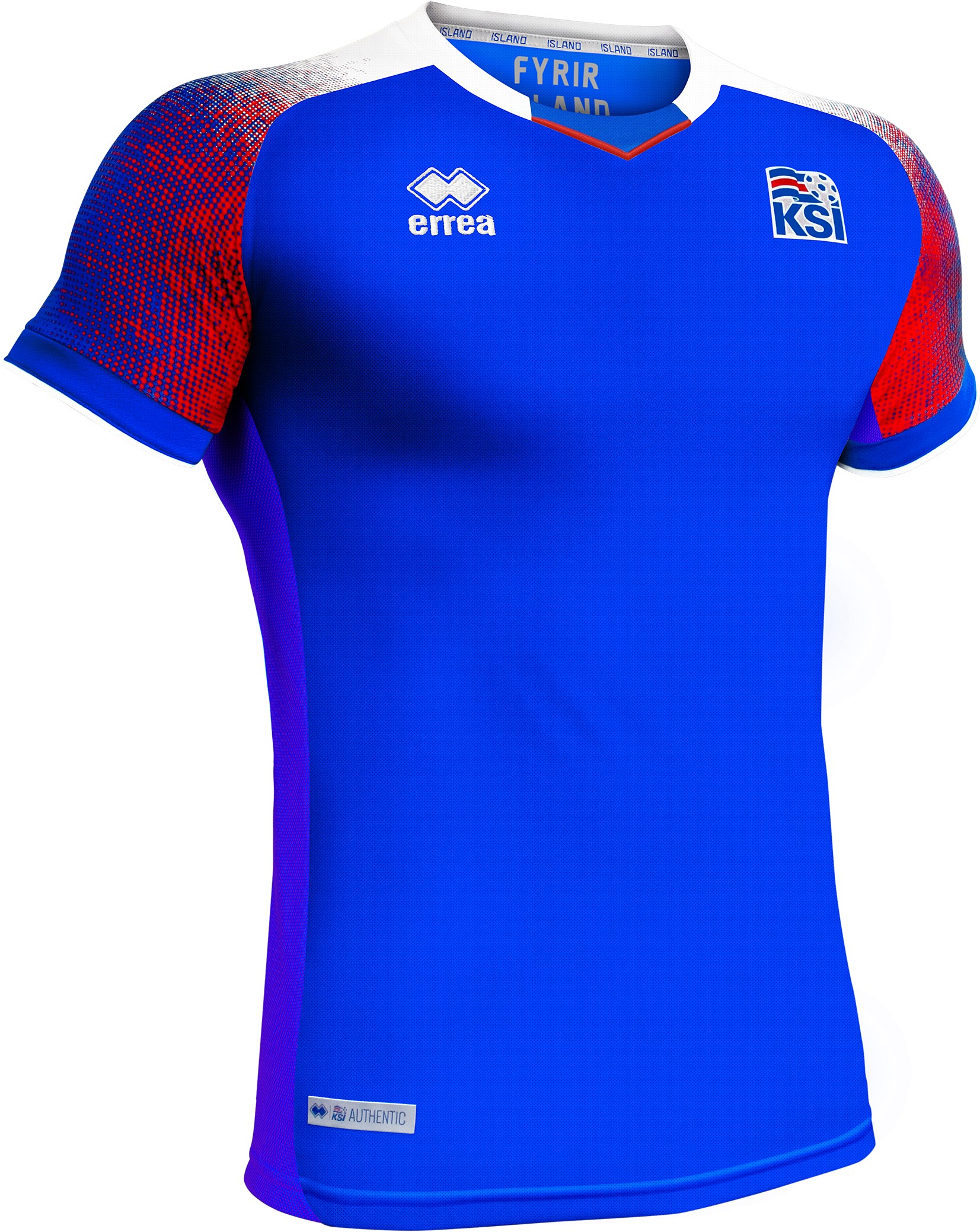 Iceland World Cup 2018 Official Home Jersey - Iceland World Cup Kit 2018 (1871x2362)