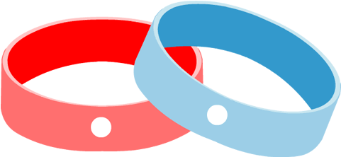 Pin Clip Art Friendship - Friendship Day Bands Png (600x630)